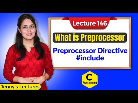C_146 Introduction to Pre-processor in C| Preprocessor Directive  #include | C Programming Tutorials