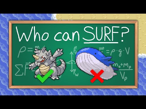 Mathematically Proving which Pokémon Should Learn Surf