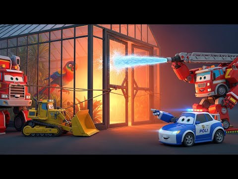 Rescue the Trapped Bird! 🦜Thermal Physics & Expansion Lesson | Robocar Poli | Kids Cartoons & Safety