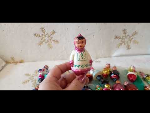 ***ЁЛОЧНЫЕ ИГРУШКИ СССР- 3 часть Детки***