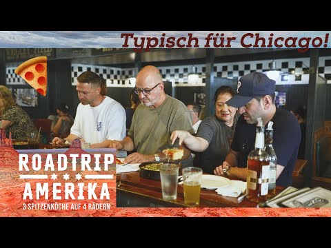 🍕 Deep Dish Pizza bei UNO's in Chicago und "einen an der BREMSE!" | Roadtrip Amerika 3