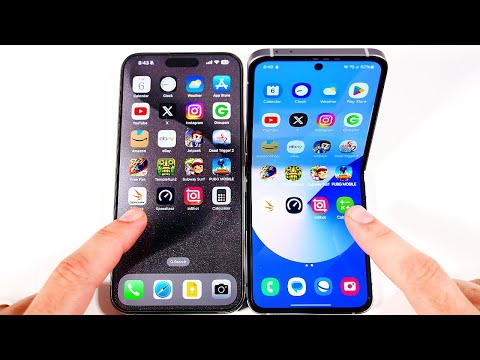 iPhone 15 Pro Max vs Galaxy Z Flip 6 Speed Test