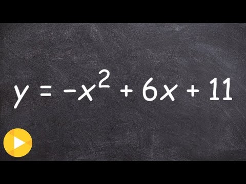 How do you convert from standard form to vertex form of a quadratic