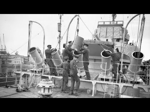 German U-Boat Crews Couldn't Believe Squid Mortars Fired 3 Patterns — All Detonated Together
