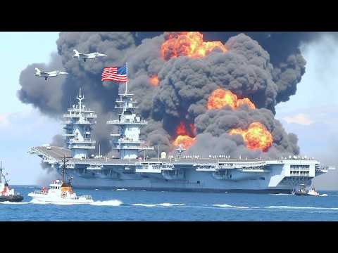 12 minutes ago! Russia's deadliest armed aircraft destroys US aircraft carrier Arma 3