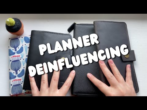 Planner Deinfluencing | Items you DON'T need!