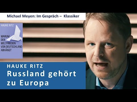 Warum der Frieden von Deutschland abhängt: Hauke Ritz im Gespräch mit Michael Meyen – brandaktuell