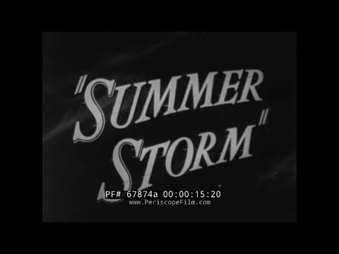 1939 WESTINGHOUSE ELECTRIC  " SUMMER STORM "  ELECTRICAL GRID & POWER DISTRIBUTION FILM  67874a