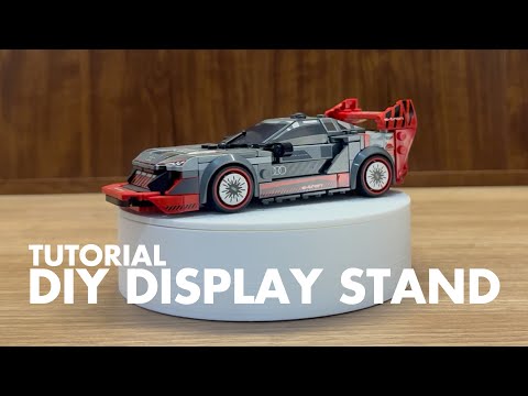 How to Make a cordless 3D Printed Rotating Display Stand (No Coding!)