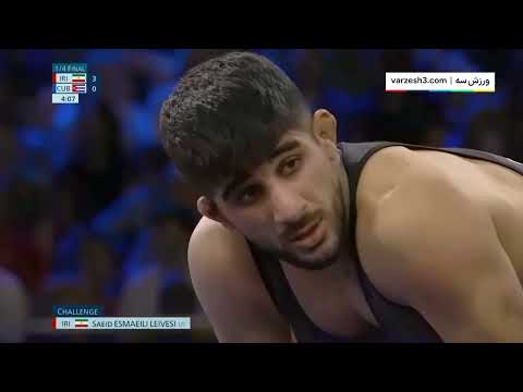 انتقام اسماعیلی از سانچز کوبایی در رقابت های کشتی فرنگی المپیک پاریس ۲۰۲۴