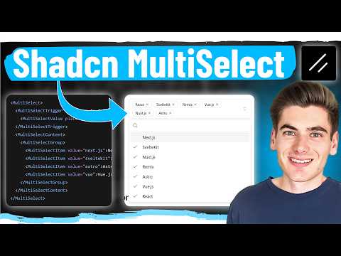 Shadcn Finally Has MultiSelect!