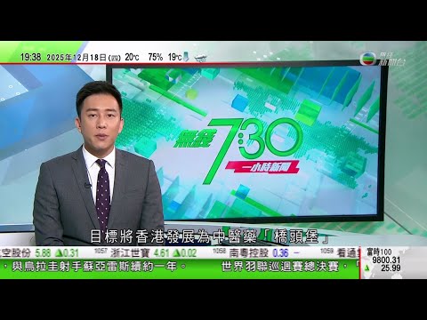 無綫TVB730一小時新聞｜美國公布最大批對台軍售涉111億美元 北京指以武助獨引火燒身｜奧斯卡頒獎禮2029年起轉到YouTube全球獨家直播｜澳洲傳媒指網上流傳多張悉尼槍擊案AI假圖｜TVB