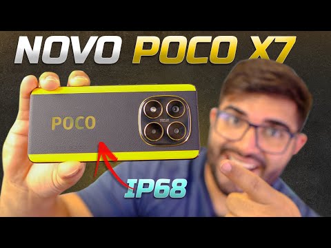 CHEGOU! Novo Xiaomi Poco X7 está INCRÍVEL e vai BOMBAR em 2025!