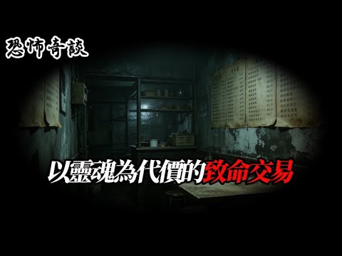 絕望中闖入詭異食堂，以靈魂為代價的致命交易……#守則怪談 #驚恐症 #規則怪談