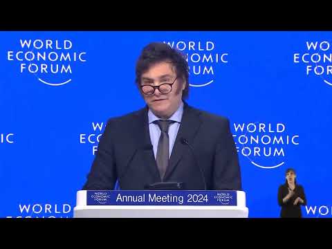 La conferencia completa de Javier Milei En Davos