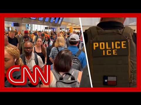 Airport lines hit 3+ hours as ICE aids TSA