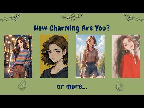 How Charming Are You? (Requested) | Personality Quiz |✨Fun Test ✨| Aesthetics