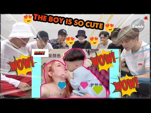BTS Reaction To Cute mother and son ๐ ๐ ๐ ๐ ๐