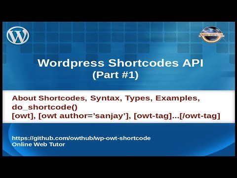 Complete Wordpress Shortcodes API Tutorial for beginners from scratch | Wordpress Shortcodes