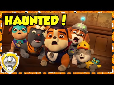 A Very Haunted House! (Halloween) | Rubble - Paw Patrol | Cartoons for Kids