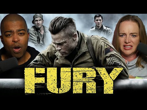 FURY (2014) MOVIE REACTION - THIS MOVIE MADE AN IMPACT! First Time Watching - Review