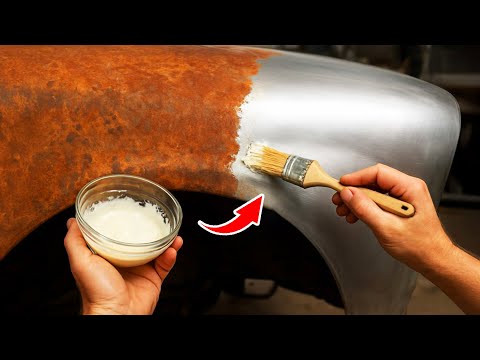 Like A Miracle! Homemade Rust Removal Gel With Just 2 Ingredients! Incredible Results!