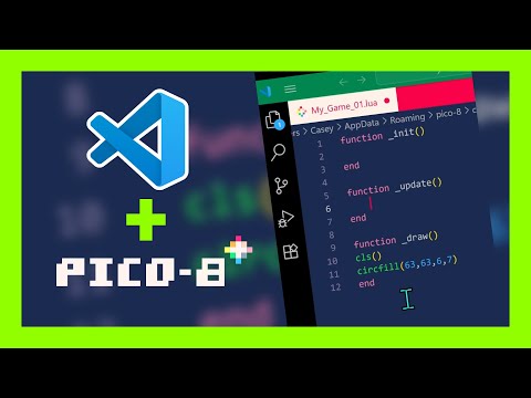 How to Use VS Code with PICO-8 (Game Dev Just Got Easier!) - External Code Editor!