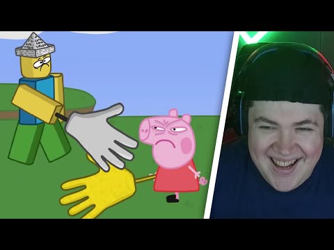 1 Peppa vs 99 Roblox Animation | REAKTION