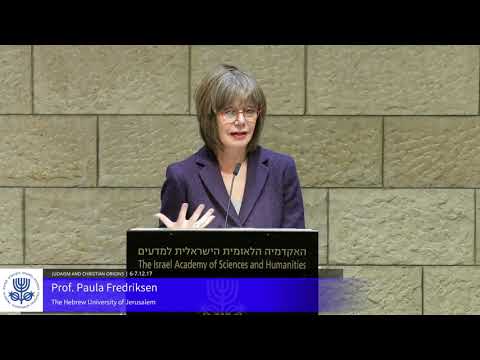 When Does Christianity Begin? Prof. Paula Fredrikson