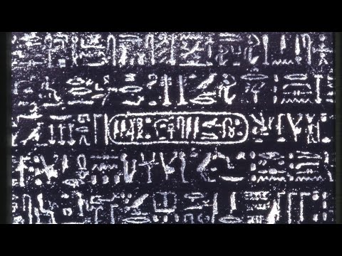 The Rosetta Stone, Champollion and ancient languages