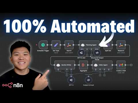 Watch Me Build a Multi-Agent Newsletter System in n8n (step-by-step)