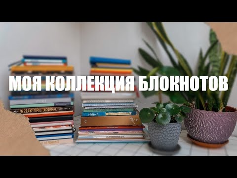 МОЯ КОЛЛЕКЦИЯ БЛОКНОТОВ 📔📒 ЕЖЕДНЕВНИКОВ И ТЕТРАДЕЙ / Для чего я их использую? Зачем так много?