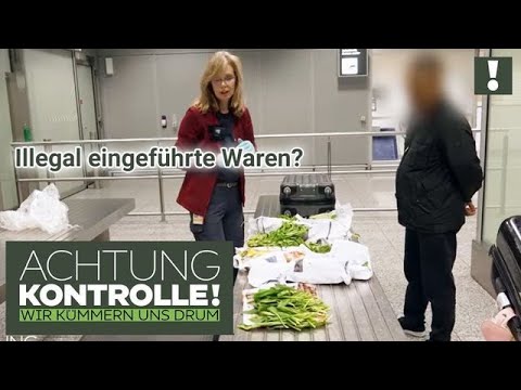 Gepäckkontrolle! 🧐 Dieses Waren müssen ENTSORGT werden! | Achtung Kontrolle
