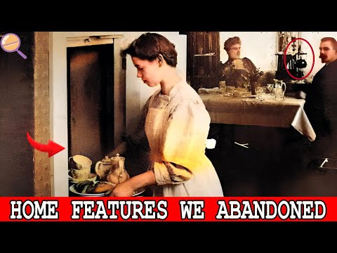 20 Mysterious Home Features No Longer Used