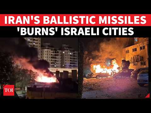 DAMAGE In Tel Aviv; 2 Injured In Holon; Israelis In Panic; Iranian Missiles Rain 'Hell' On Israel