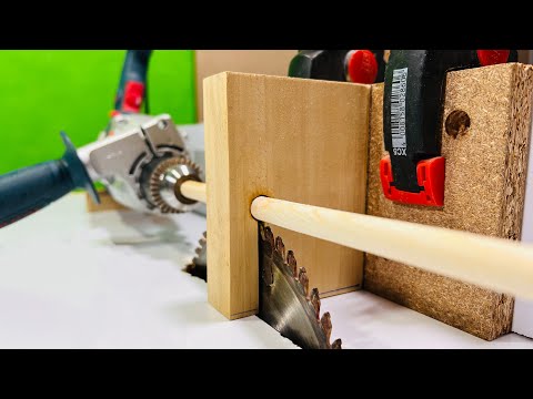 Practical and Wonder Carpentery Tip - Make Free Dowel - How to Make a Wooden Dowel