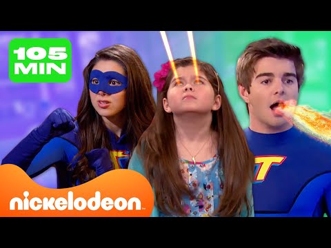 Die Thundermans | 100 MINUTEN Superkraft-Kampfszenen bei Die Thundermans! | Nickelodeon Deutschland