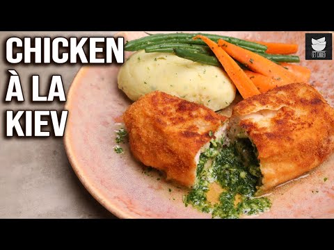 Chicken Kyiv | Chicken À La Kiev | Stuffed Chicken Breast | Chicken Kiev By Varun | Get Curried