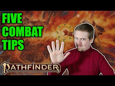 Top 5 BEGINNER Tips for COMBAT in Pathfinder 2e!