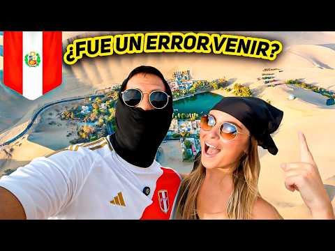 A PARADISE in the MIDDLE of the PERUVIAN DESERT | 100 inhabitants 🤯🇵🇪 HUACACHINA