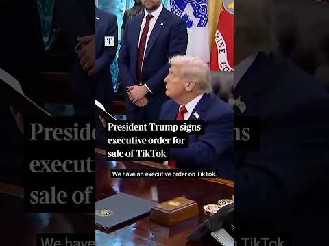 Trump Signs $14 Billion TikTok Takeover #shorts