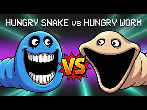 HUNGRY SNAKE vs. HUNGRY WORM