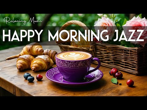 Happy Morning Jazz 🎶 October Bossa Nova Instrumental and Relaxing Jazz Cafe Music for Studying.