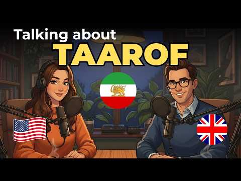 Talking about IRANIAN HOSPITALITY "TAAROF" 🇮🇷 in English | Easy English Speaking Podcast