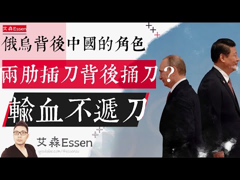 俄乌战争背后 中国扮演什么角色 是两肋插刀还是背后捅刀 输血不递刀 How China Profits from Russia's War Without Crossing the Red Line