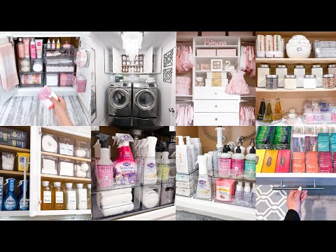 NEW YEAR HOME ORGANIZATION IDEAS | Satisfying Restock Organizing on a Budget Compilation