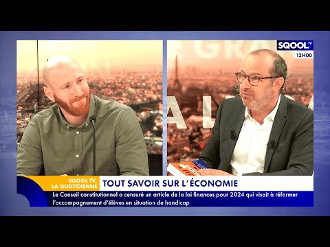 La Quotidienne (08/01/2024) - Tout savoir sur l'économie grâce à Gilles Mitteau (Heu?reka)