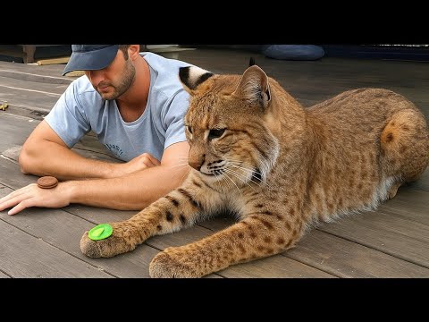 I Live With The Rescue Bobcat With a 200IQ- It's Never Boring! 