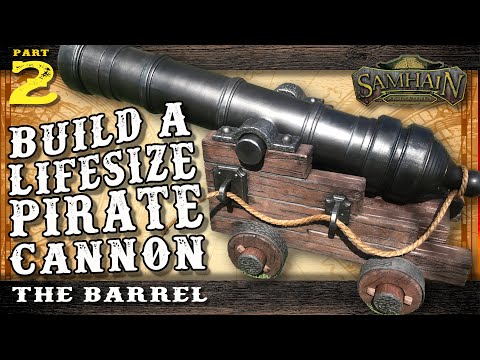 Build a DIY Prop Pirate Cannon, Part II - Building the Barrel!