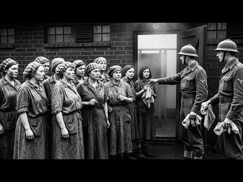 German Female POWs Hadn’t Bathed in 6 Months - British Built Private Bathhouses With Water and Soap